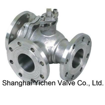 T Type 3 Ways Ball Valve